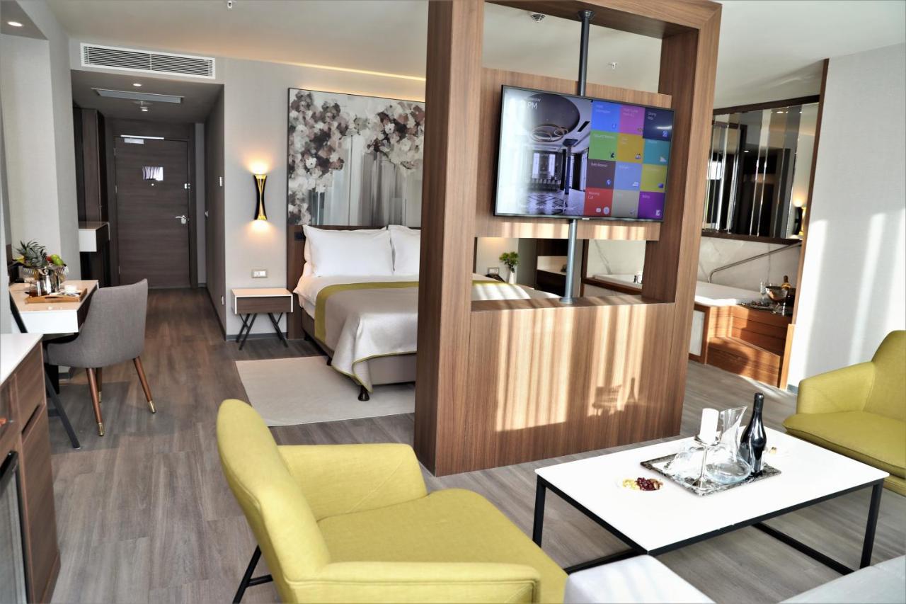 Limak Skopje Luxury Hotel Exterior foto